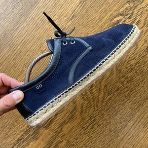Dolce & Gabbana Men's Navy Lace-up Espadrilles